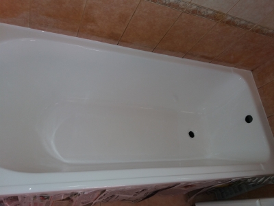 Реставрация чугунной ванны в Буче